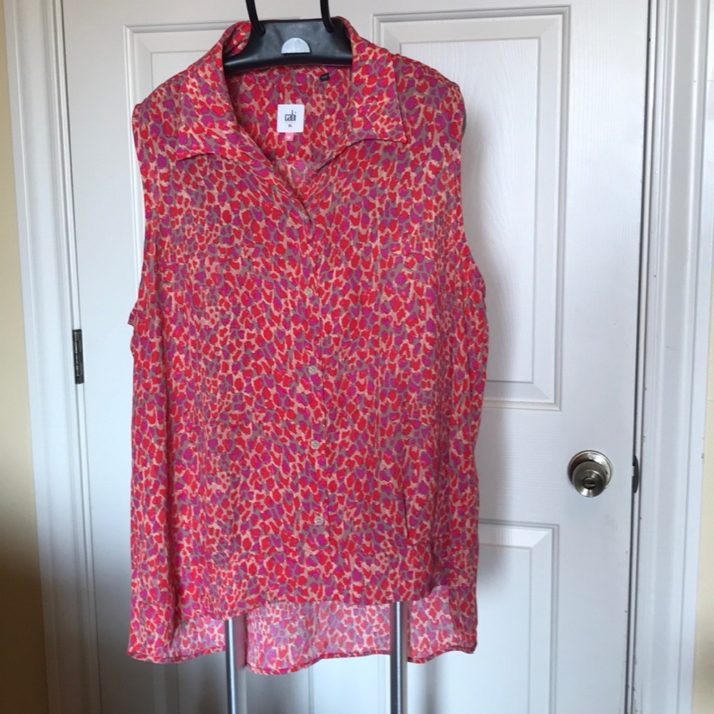 Cabi sleeveless blouse